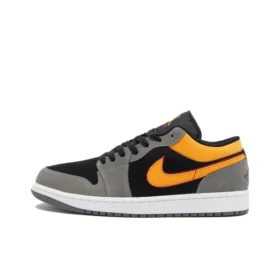 Air Jordan 1 Low Light Graphite Vivid Orange  FN7308-008
