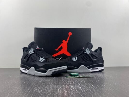 Air Jordan 4 Retro Black Canvas DH7138-006