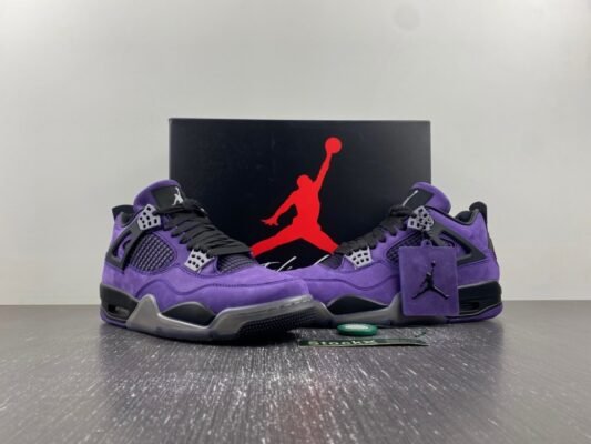 Travis Scott x Air Jordan 4 Retro Purple AJ4-766302