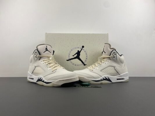 Air Jordan 5 RETRO 'WHITE BLACK'  DD0587-110