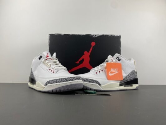 Air Jordan 3 White Cement Reimagined Shoes 2023 DN3707-100