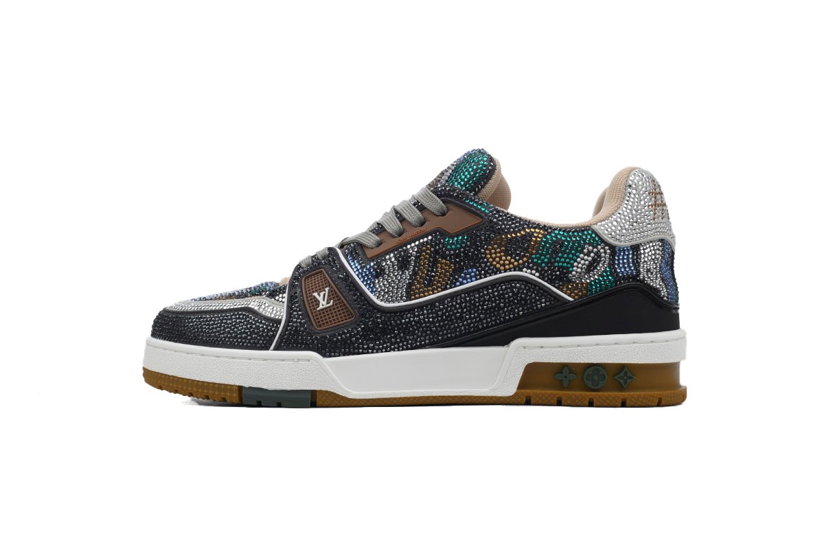 LOUIS VUITTON Trainer Low Top Skateboard Shoes