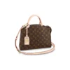 LOUIS VUITTON Petit Palais Coated Canvas Handbag M45900