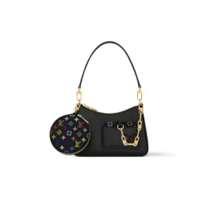LOUIS VUITTON X Takashi Murakami Marellini Black Multicolored M13099
