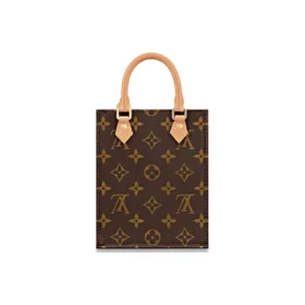 LOUIS VUITTON Petit Sac Plat Monogram Brown M69442