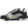 LOUIS VUITTON Trainer Low Men's Sneakers Shoes Black