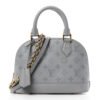 Louis Vuitton Monogram Alma BB Ink Gris Trianon M12289