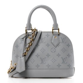 Louis Vuitton Monogram Alma BB Ink Gris Trianon M12289