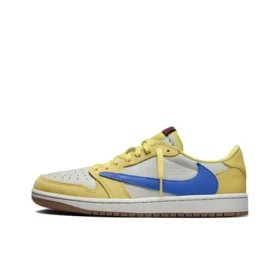 Travis Scott x Air Jordan 1 Low OG “Canary”  DZ4137-700