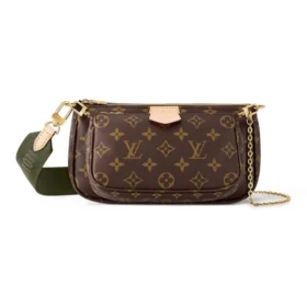 LOUIS VUITTON Multi Pochette Accessoires Monogram Khaki  M44813