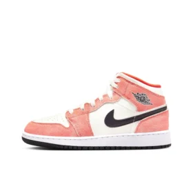 Air Jordan 1 Mid GS “Orange Suede”   DV1336-800