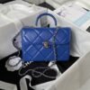 CHANEL Lambskin Shoulder Bag Crossbody Bag Handbag