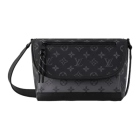 LOUIS VUITTON Coated Canvas Shoulder Bag Crossbody Bag  M12681
