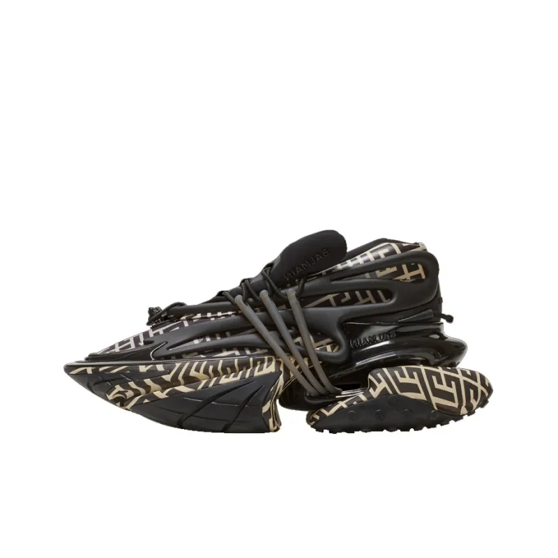 BALMAIN Unicorn Low-top Lattice