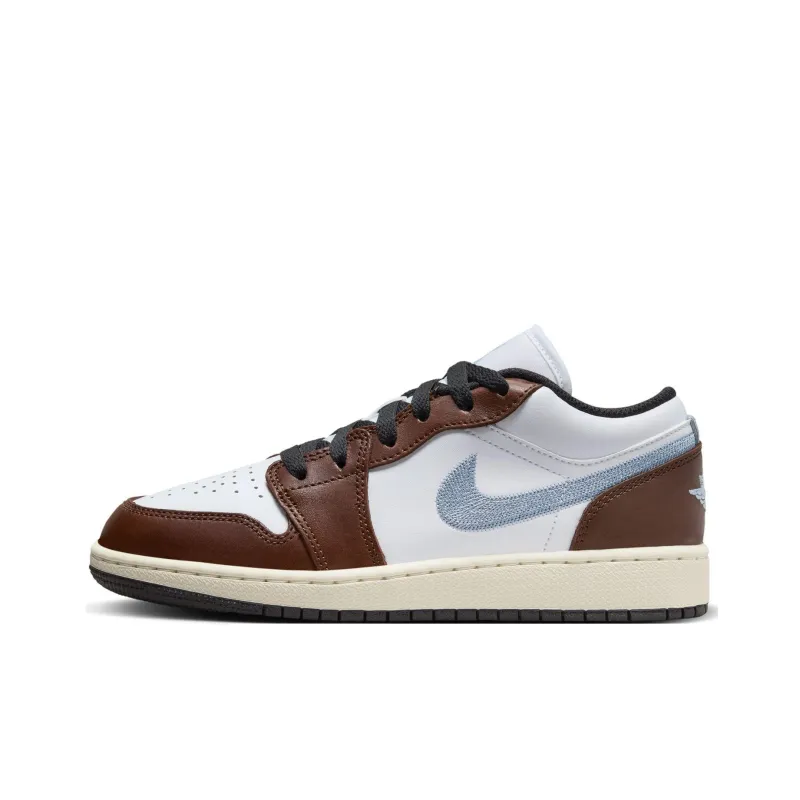 Air Jordan 1 Low Mocha Blue Grey GS FQ8156-142