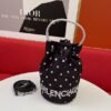 Balenciaga Fabric Bucket Bags Handbag Crossbody Bag