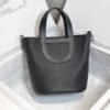 HERMES In The Loop Clemence Calfskin Vegetable Basket Pig Nose Bucket Bags