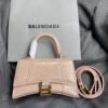 Balenciaga Crocodile Embossed Hourglass Top Handle handbag