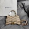 Balenciaga Cowhide Hourglass Top Handle handbag