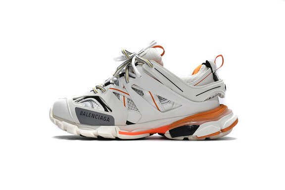 Balenciaga Runner Sneakers Tess S White Orange Black