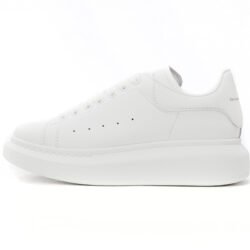 Alexander McQueen Sneaker Men's Women's shoes  White Paper