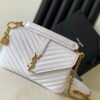 YSL SAINT LAURENT LOULOU cowhide Crossbody Bag, Shoulder Bag 4 color