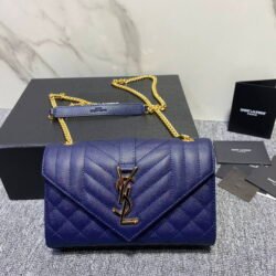 YSL SAINT LAURENT Calfskin Crossbody Bag, Shoulder Bag