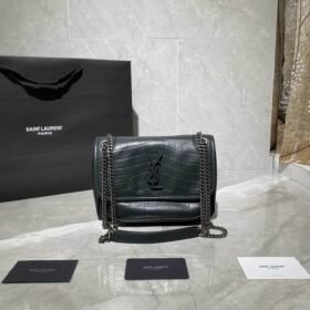 YSL SAINT LAURENT Niki Chain Strap Bag Lambskin shoulder bag