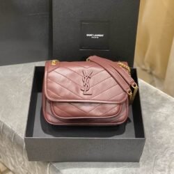 YSL SAINT LAURENT Niki Chain Strap Bag Lambskin shoulder bag