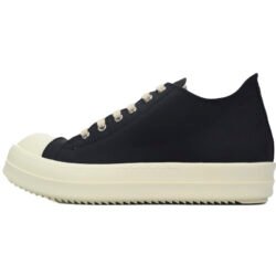 RICK OWENS/RO Low Top Skateboard Shoes Black