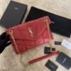 YSL SAINT LAURENT Niki Chain Strap Bag Lambskin shoulder bag