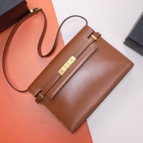 YSL SAINT LAURENT Manhattan Cowhide Shoulder Bags