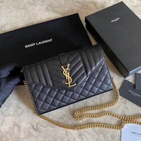 YSL SAINT LAURENT LOULOU cowhide Crossbody Bag, Shoulder Bag 2 color