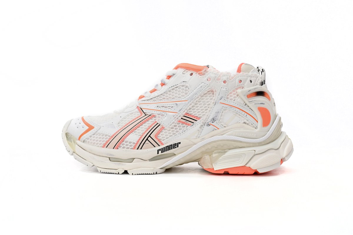 Balenciaga Runner White Orange