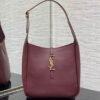 YSL SAINT LAURENT Cow Leather Hobo Bag Handbag