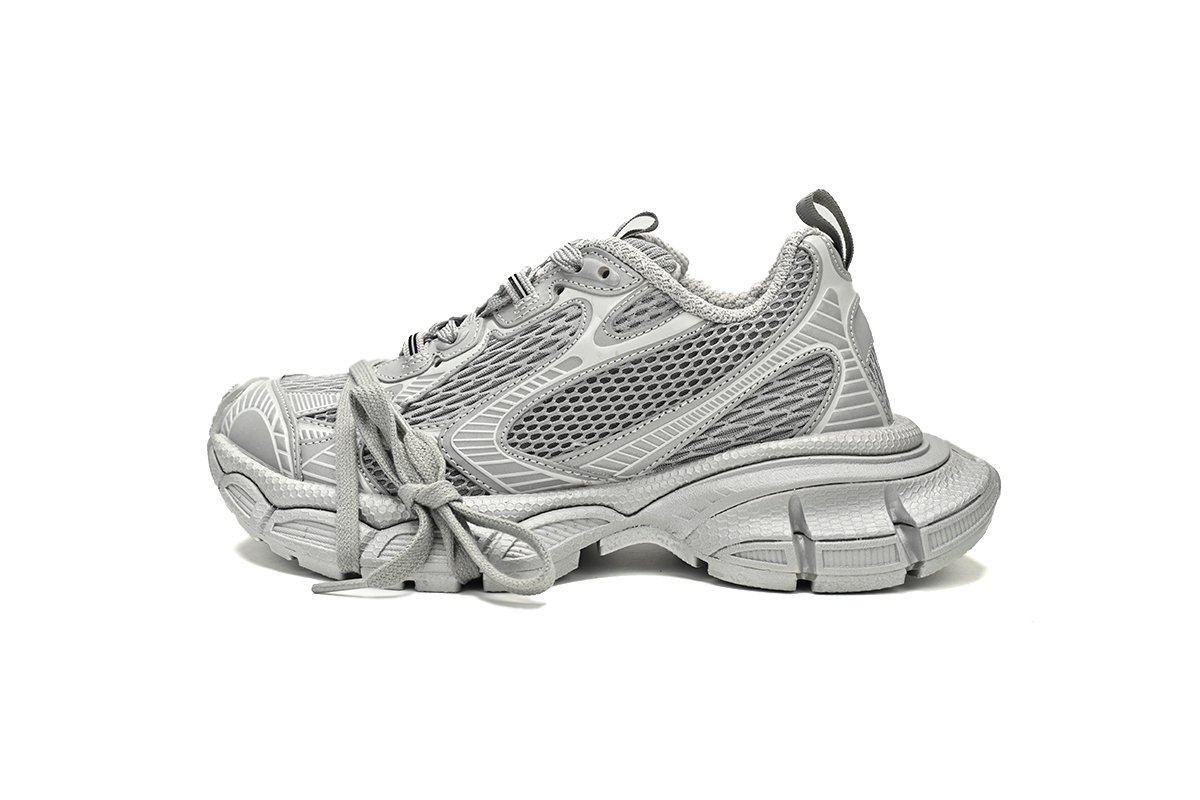 Balenciaga 3XL Sneakers men's shoes Silver Light Gray