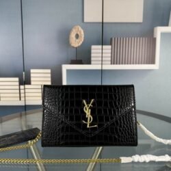 YSL SAINT LAURENT LOULOU cowhide Crossbody Bag, Shoulder Bag 4 color