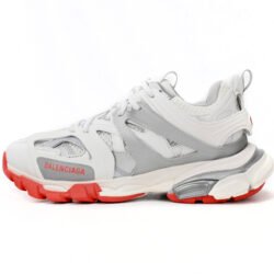 Balenciaga Runner Sneakers Tess S White Grey Red