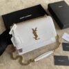YSL SAINT LAURENT SUNSET Calfskin Smooth Shoulder Bag Crossbody Bag