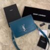 YSL SAINT LAURENT Cowhide Shoulder Bag Crossbody