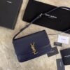 YSL SAINT LAURENT Cowhide Shoulder Bag Crossbody
