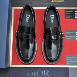 Dior Men Cowhide Leather Suit Shoes Dress shoes