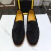 GUCCI Loafer Men's Dress shoes Velvet Black