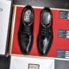 GUCCI Men's Cow Leather Shoes Suit Shoes