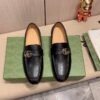 GUCCI  Men's Cow Leather Shoes Casual Shoes Suit Shoes