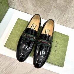 GUCCI Men's Cowhide Leather Shoes Suit Shoes 2 color