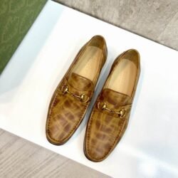 GUCCI  Men's Cowhide Leather Shoes Suit Shoes
