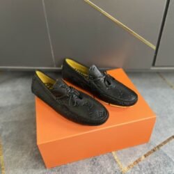 LOUIS VUITTON Men Cowhide Leather Suit Shoes
