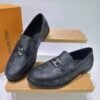 LOUIS VUITTON Men Cowhide Leather Shoes Suit Shoes