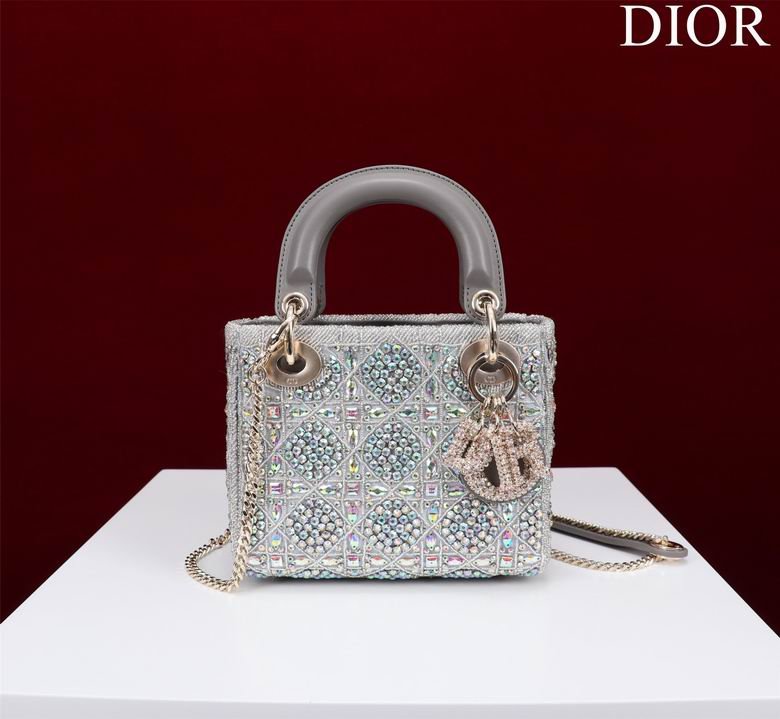 DIOR a Lady Calfskin Luxurious customization Shoulder Bag, Crossbody Bag